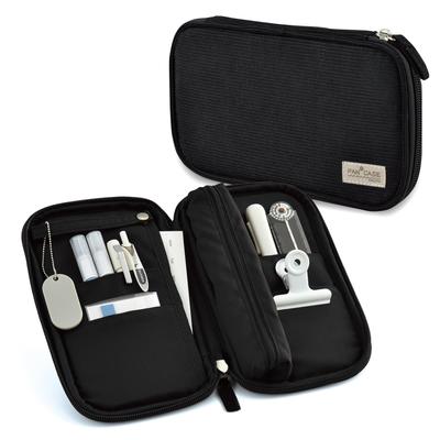 KOKUYO Pencil Case, Pouch, Pen Case, Bread Case, Black F-VBF300D