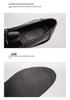 Korean-Style Men's Casual Leather Loafers - Youthful, Versatile, and British-Inspired Slip-On Shoes