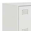 Sideboard White 67 x 39 x 107 cm Steel