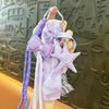 Crystal Lace Bow Tassel Keychain Charm - Cute Pendant Gift