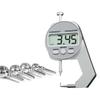 Precisions Digital Thickness Gauge High Accuracy Electronic Micrometer with Clear LCD Display Precise Thickness Meter