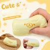 Silicone Soft Squeeze Toy with Cute Bear Face Design Stress Relief Toy for Sensory Play and Hand Exercise Durable Flexible Material