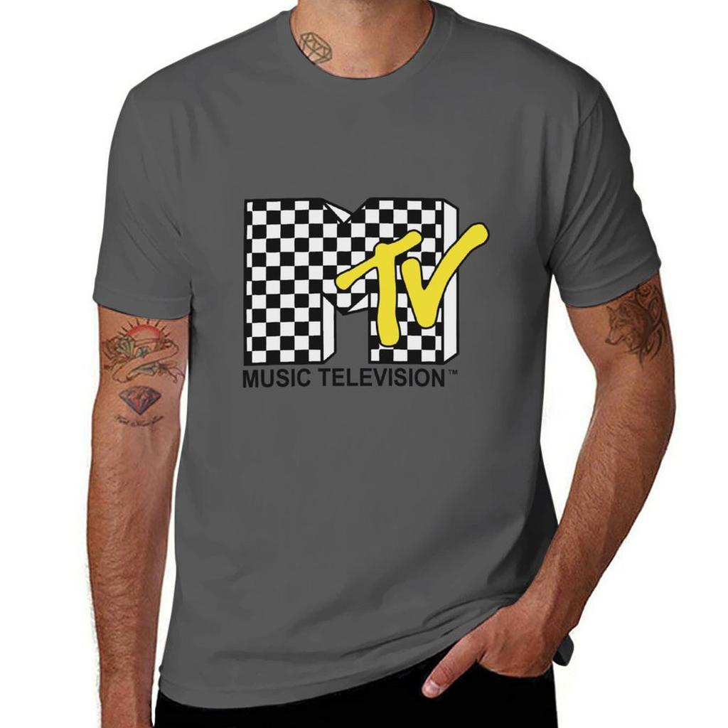 Mtv Tshirt Casual Lightweight Short Sleeve Top