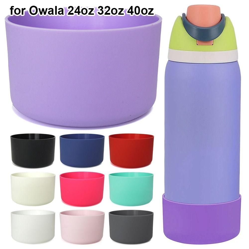 1Pcs Colorful Silicone Boot Protective Cup Sleeve New Bottle Bottom Base  for Owala 24oz 32oz 40oz