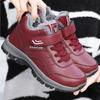 Cotton Shoes, Women's Shoes, Plush, Thickened, Hiking Shoes, Snow Boots, Low Cut, Women's Boots