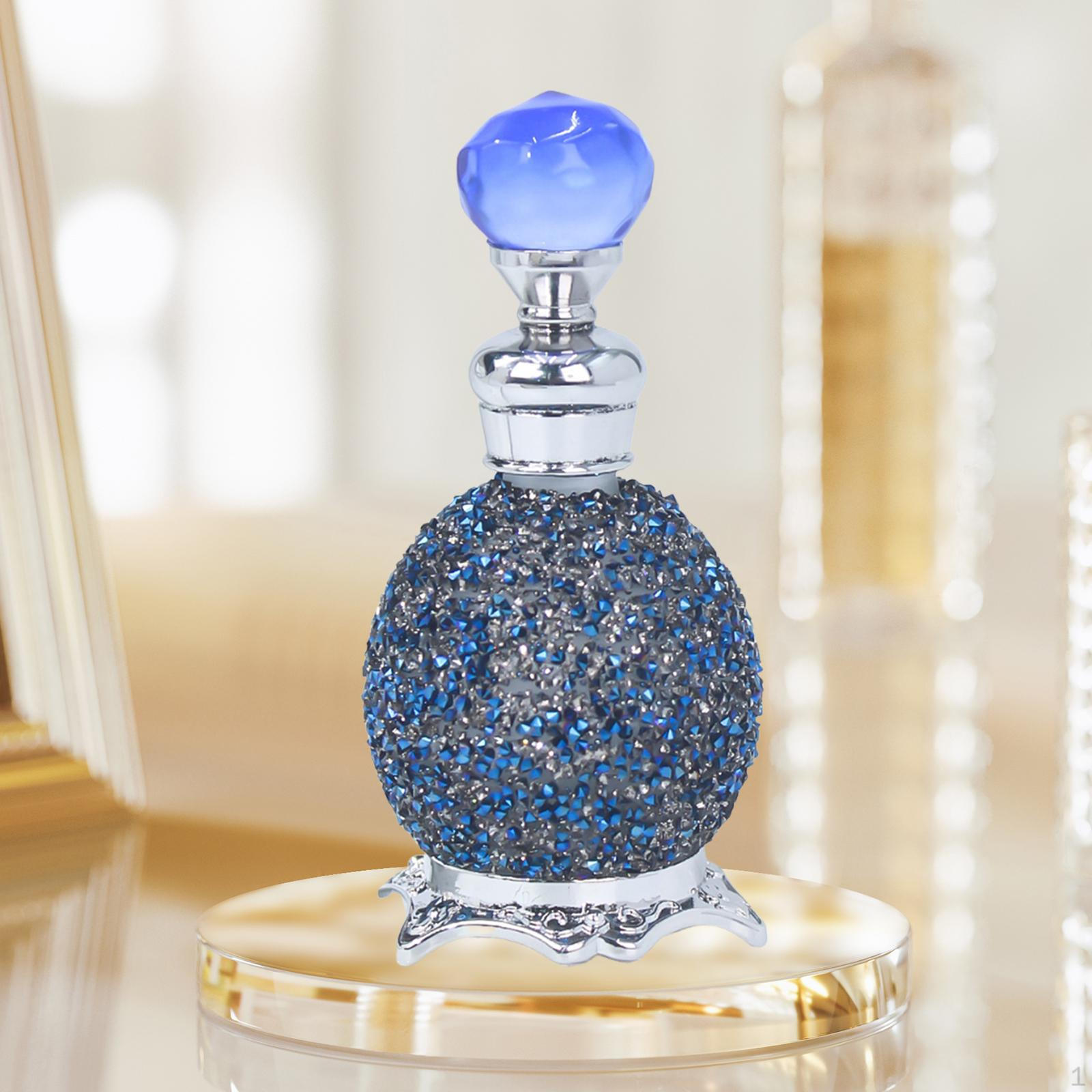 

Скляні флакони для парфумів Порожня дорожня пляшка Герметична банка Багатофункціональний дозатор синій