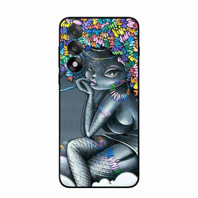 

Для чехлов OnePlus Nord 5 5G 3D Рельефный Цветок Тиснение Черный Силикон Для Чехла Nord 5 3D Задняя Крышка Funda Мультяшный OnePlus Nord5 5G OnePlus Nord 5
