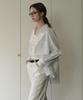 OSTKAKA Essential Cotton Oversized Shirt White