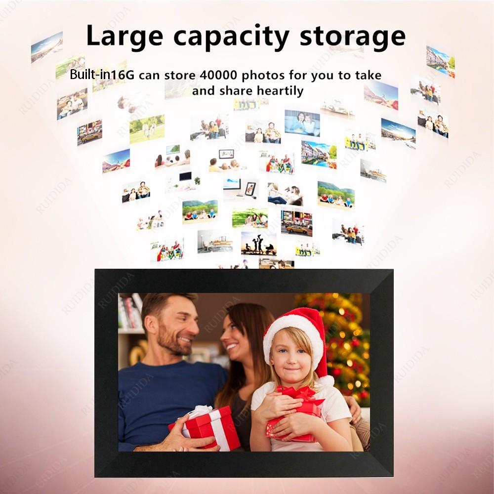 10.1 Inch HD 16GB Big Storage Capacity Smart Electronic Image Album Digital Photo Frame WIFI Digital Picture Frame