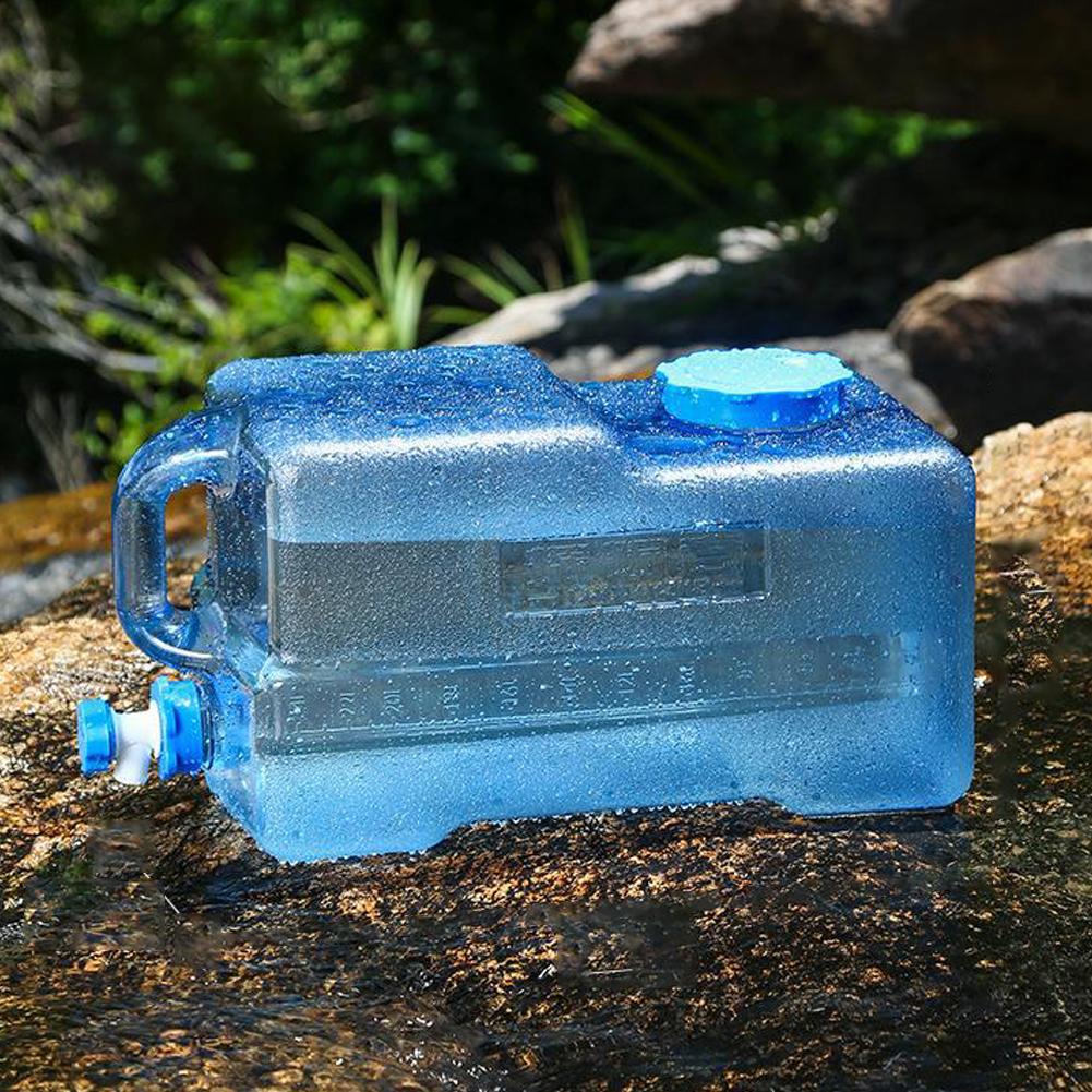Water Dispenser Carrier with Faucet Large Capacity Emergency Water  Container for Vehicle Car Outdoor Camping