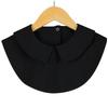 White Fake Collar Shirt Women Blouse Peter Pan Detachable Lapel Fake Collar for Women Clothes Accessories False Collar Woman Tie