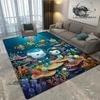 3D The-Octonauts cartoon printed carpet Living room bedroom non-slip carpets Yoga mat Outdoor carpet kawaii rug birthday gift