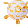 Dog Soccer Ball Pet Chew Toys Catch Tabs Cleaning Tug of War Training Interactive Football for