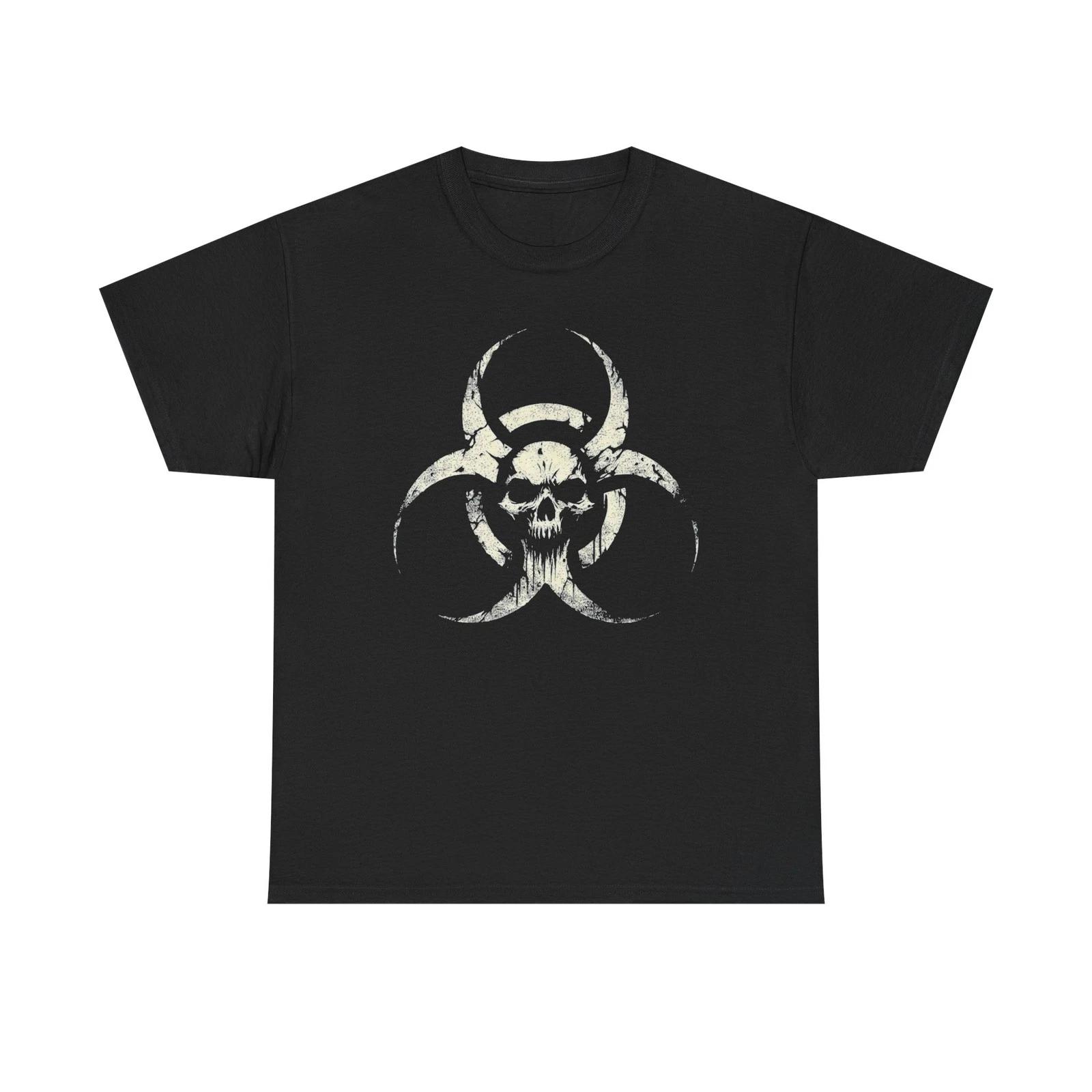 Radioactive Graphic T Shirt Unisex Heavy Cotton Tee 4XL