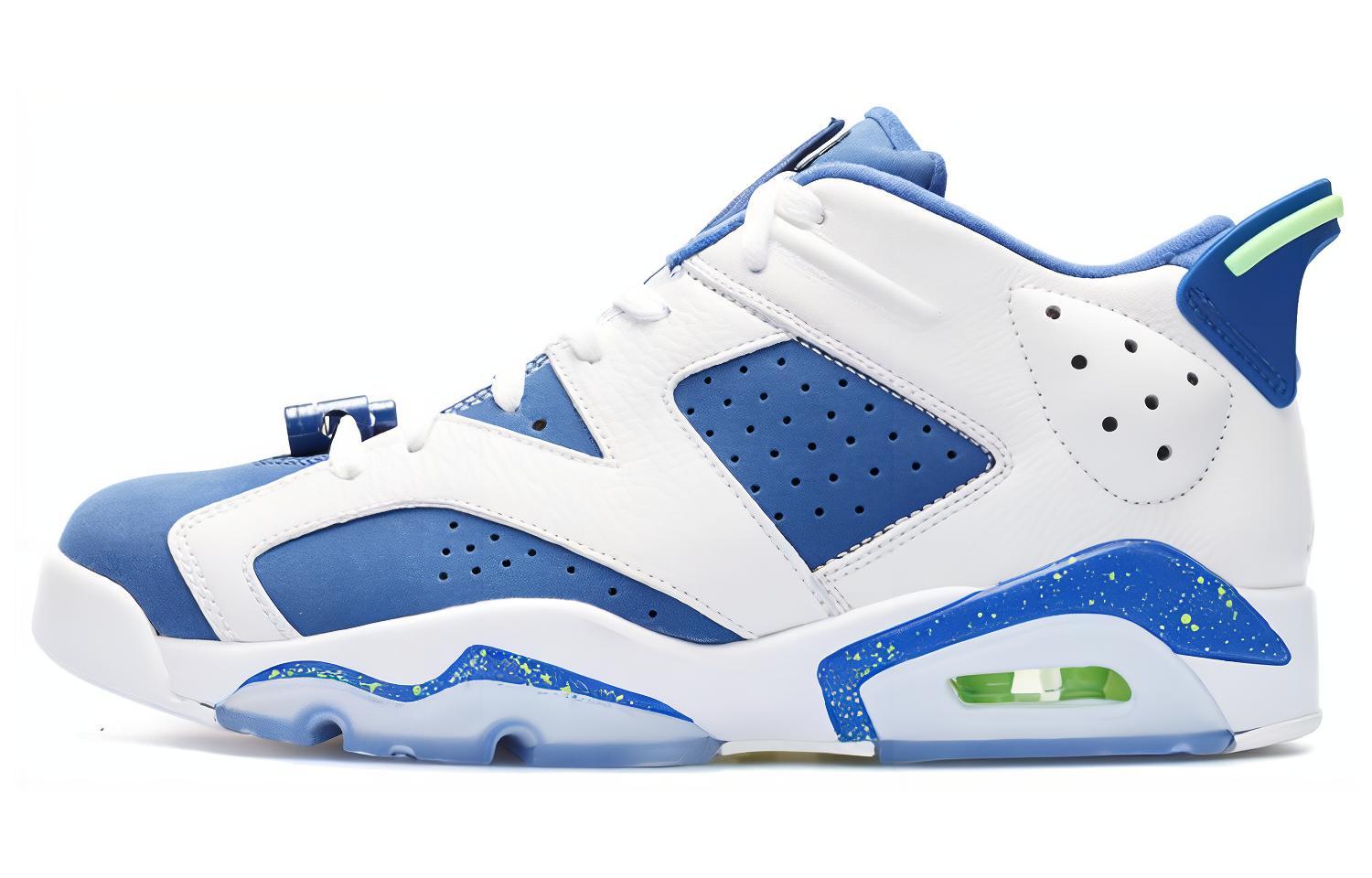 Air Jordan 6 Low Ghost Green Gs 768881-106 36