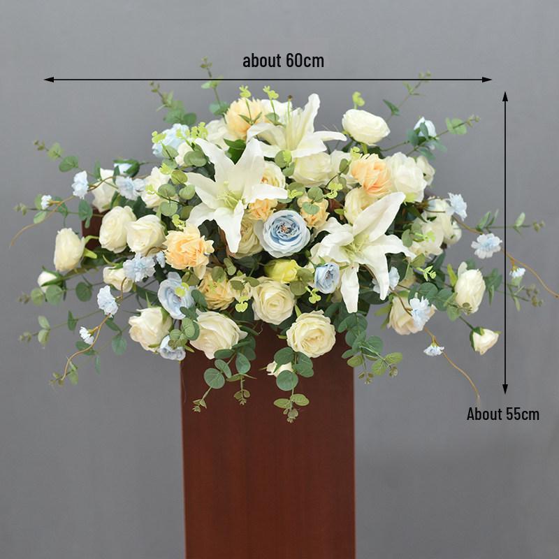 Silk Flower Arrangement: Wedding & Conference Lectern Decoration