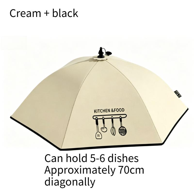 Faltbare staubdichte Lebensmittelabdeckung Neues Design Hält warm Tischabdeckung mit Saugnäpfen für die Heimküche