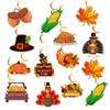 Celebration Thanksgiving Spirals Hanging Flag Party Decoration Supplies  Indoor Outdoor Decorations