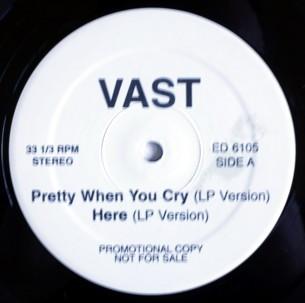 

12inch Record VAST - Pretty When You Cry / Here ED6105 Elektra 1998 US Rock Used