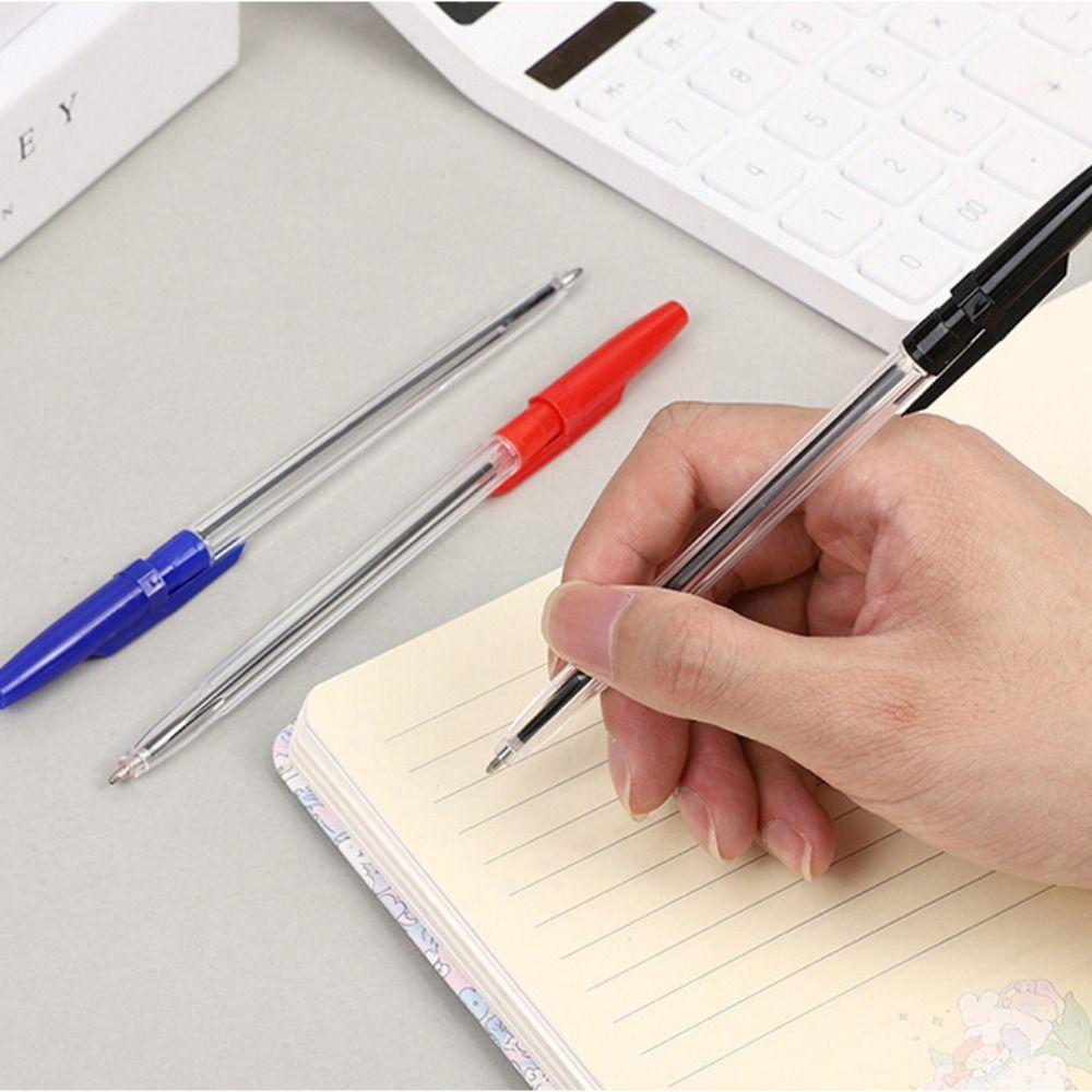 20Pcs 1,0mm Kugelschreiber Unterzeichnung Stift Langlebige Punkt Stifte Kunststoff Gel Stift Student Geschenk