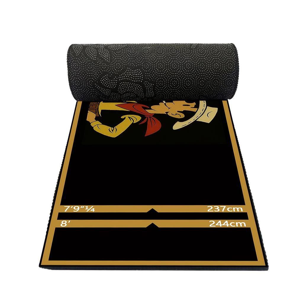 Lucky Luke Dart Mat Non Slip Professional Darts Throw Line Runner Rug Anti Slip Bar Game Room Floor Carpet