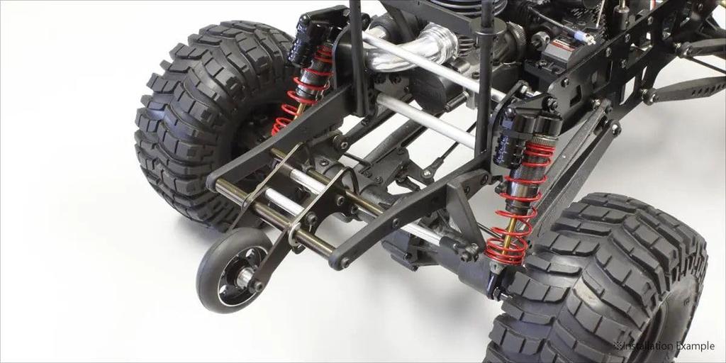 Kyosho CNC Wheelie Tire Set (MAD Series) RC Model Parts MAW020B