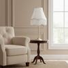 White Cloth Lampshade with Fringe Vintage for Dining Area