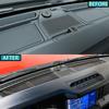 2pcs Orange Color Anti Dust Dash Dashboard Cover Mat for Ford Bronco -2024
