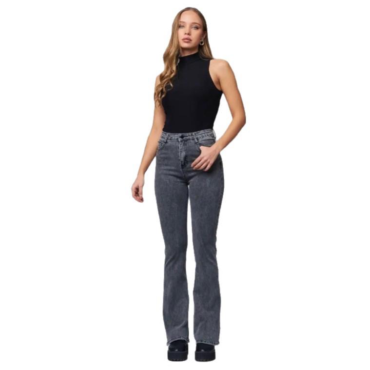 Women's 2025 Micro-Flare Jeans - Russian Autumn Collection