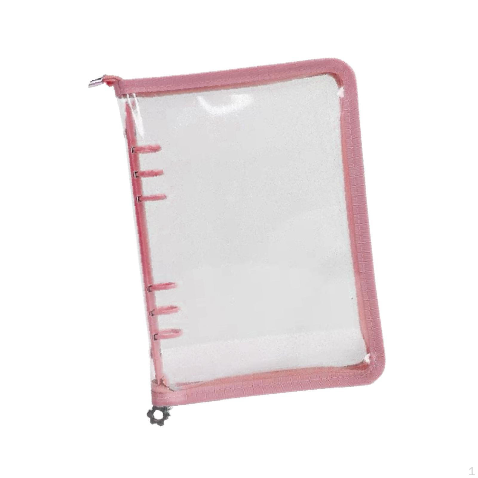 

Органайзер для книг и сережек для хранения ювелирных изделий, чехол для подарка, прозрачная сумка для розовый