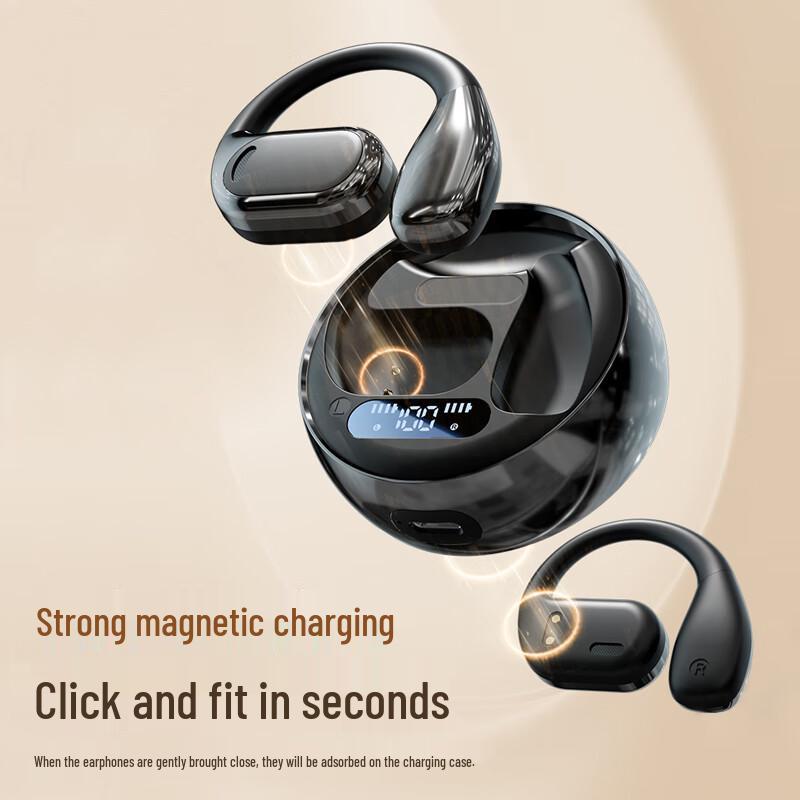 Bkayp M76 Open-Ear Ear-Hook Bluetooth Sports Headphones