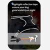 Personalizowane szelki dla psa, nie ciągnące, odblaskowe, wyściełane, regulowane, dla małych, średnich i dużych psów, spacery na świeżym powietrzu
