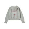 Jordan Flight Fleece Hoodie Damen Tops Grau DB9067-063