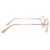 Full Rim Oval Pink Rose Gold Smartbuy Collection Filom Mtr 93d Fashion Unisex Eyeglasses