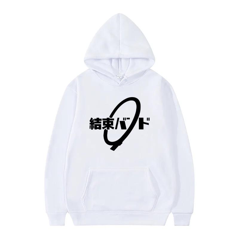 2025 Fashionable Casual Streetwear Hooded Sweatshirt Play BOCCHI THE ROCK! Hitori Gotoh Ijichi Nijika Anime Hooded Sweatshirt