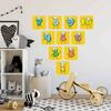 Cartoon Number Grids Hopscotch Game Floor Stickers Parent-child Gift Home Nursery Kindergarten Decoration Waterproof Removable