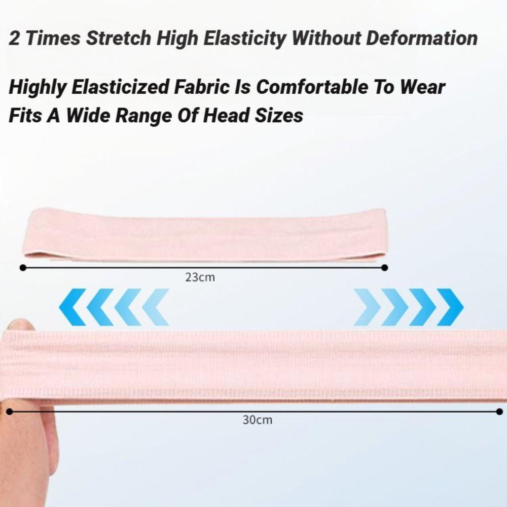 Seamless Elastic Sweatband Non Slip Moisture Wicking Fitness Headband Sweat Absorption Sports Headband Basketball Sports