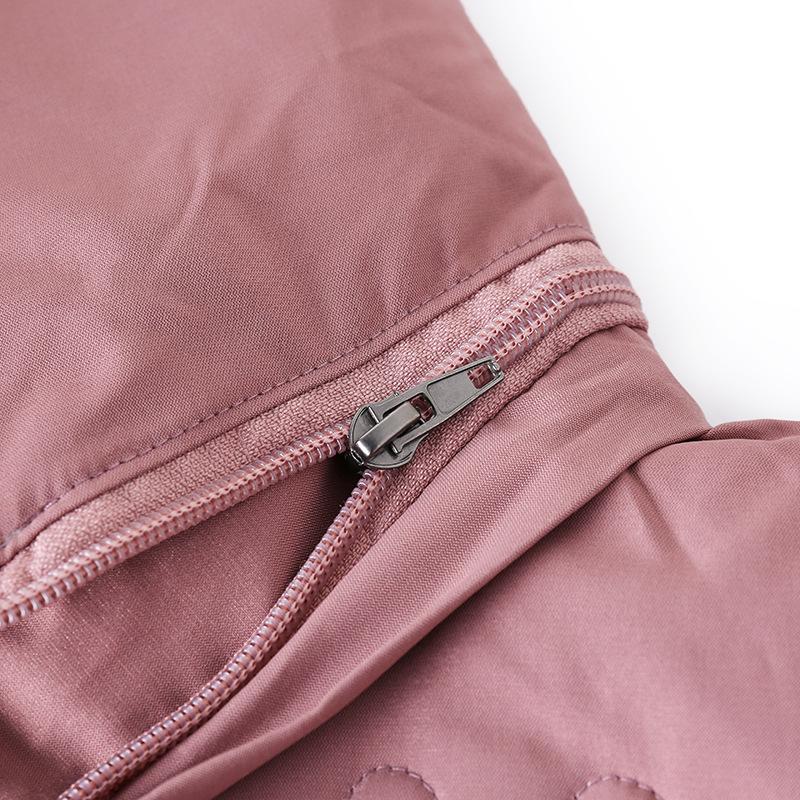 Mamas Winter 2025 Plus Samt Mittellange Daunenjacke für Frauen mittleren Alters und ältere Frauen