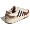 Adidas Originals Courtic Comfortable Non-Slip Durable Low-Top Skate Shoes Unisex Skate Shoes White Brown JQ3152