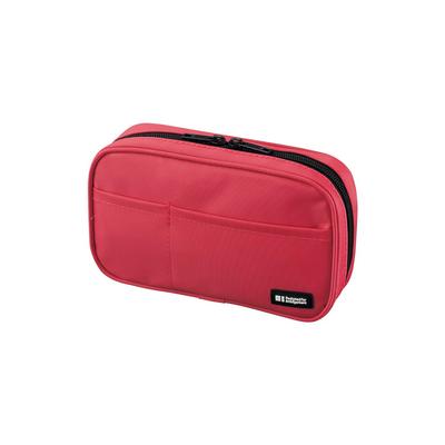 LIHIT LAB Pen Case Book Style Coral, International Model A7551-103
