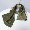 Spring  New Cotton Double Sided Scarf Korean Version Sunscreen Shawl Flower Printed Neck Scarves