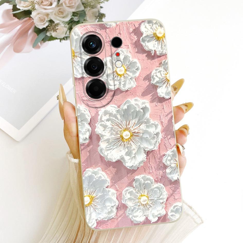 Für Tecno Camon 50 4G CN5 Hülle Camon 50 Pro 4G CN5c Abdeckung Niedliche Cartoon Weiche Silikonhülle Für Tecno Camon 50 Pro 5G CN7c Stoßfänger