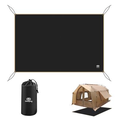 GOGlamping Υπόστρωμα Δαπέδου Φύλλο Σκηνής Τετράγωνο Φύλλο Σκηνής για Τουρισμό Σκηνή Θόλου Φύλλο Αναψυχής Αδιάβροχο Ελαφρύ 420D Συμπαγές Εξάγωνο Υπόστρωμα Δαπέδου Μουσαμάς