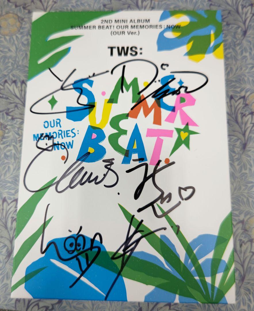

[USED] Sale! TWS Promo Album Not for Sale Signed SUMMER BEAT!