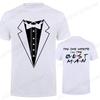 Tuxedo Groomsmen Bachelor Party Wedding TShirts Men Shirt Fashion Male Clothing Friends Theme Party Shirts TShirts for Men