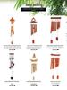 Bamboo Tube Wind Chime: Ancient Style Outdoor Decoration