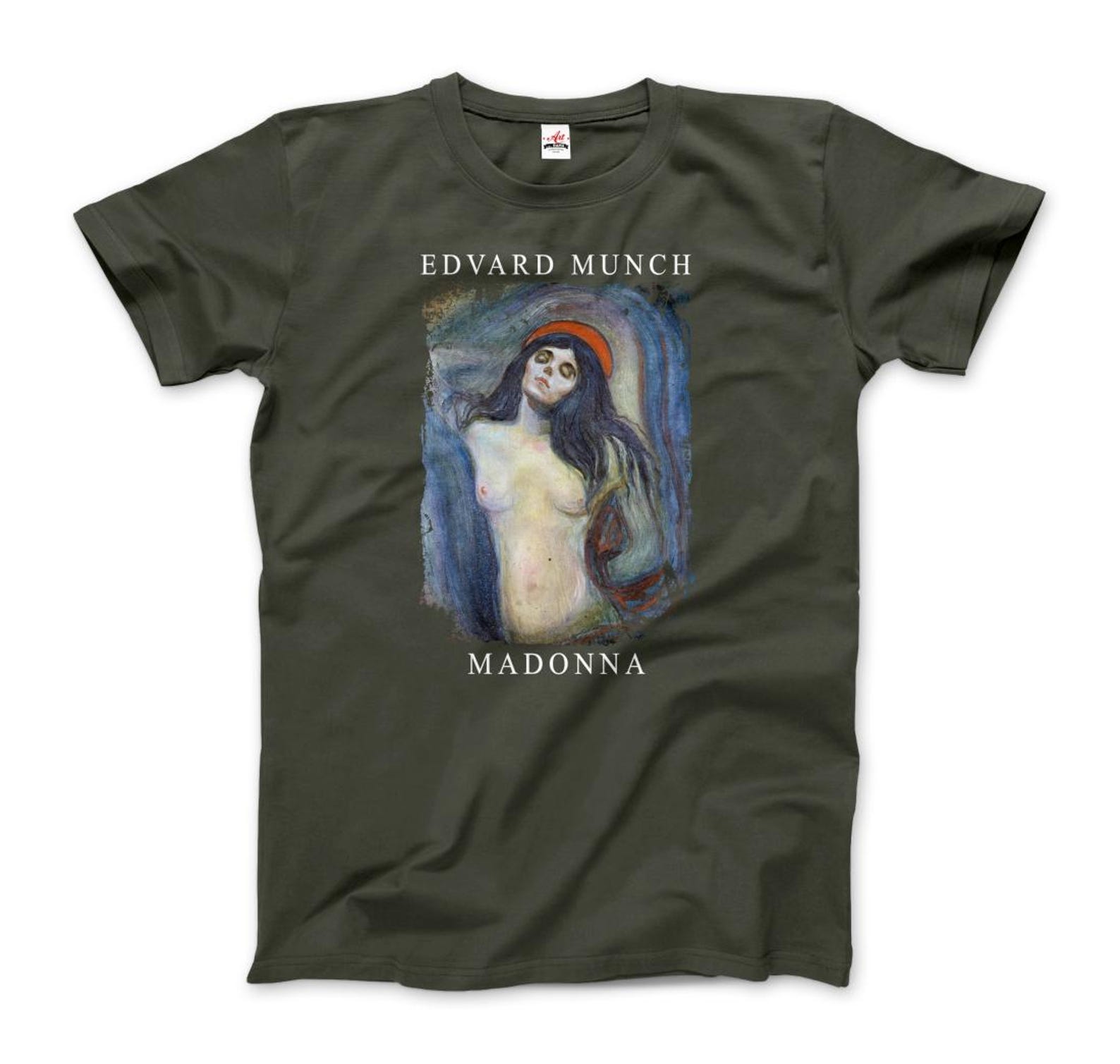 Edvard Munch - Madonna, 1894 Artwork T-Shirt 4XL