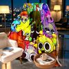 Sprunki Game Print Blanket - Soft & Comfortable, for Bedroom, Travel, Sofa, Home Decoration - Birthday Christmas Gift for Friend