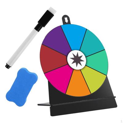 Tabletop Prize Turntable DIY Supplies Rotating Wheel Carnival Birthday Pub Lucky Draw Roulette