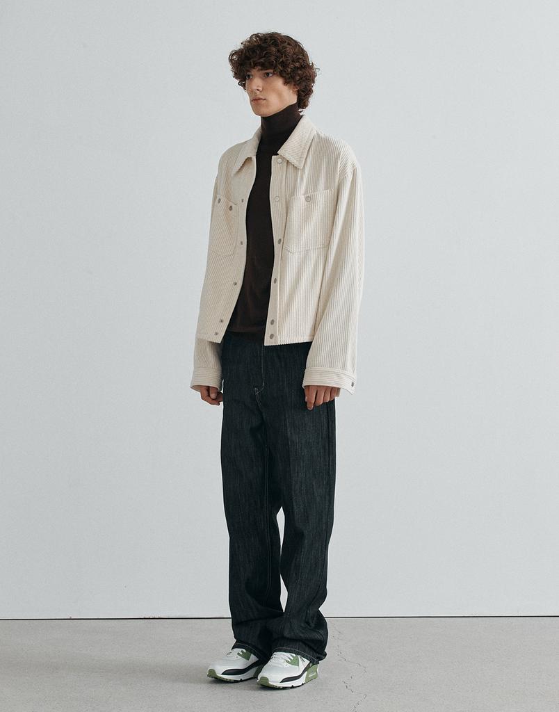 Heute Het Corduyoy Shirts Jacket Ivory